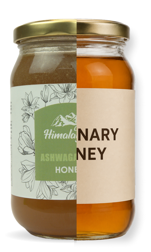 Himalayan ashwagandha honey jar comparison