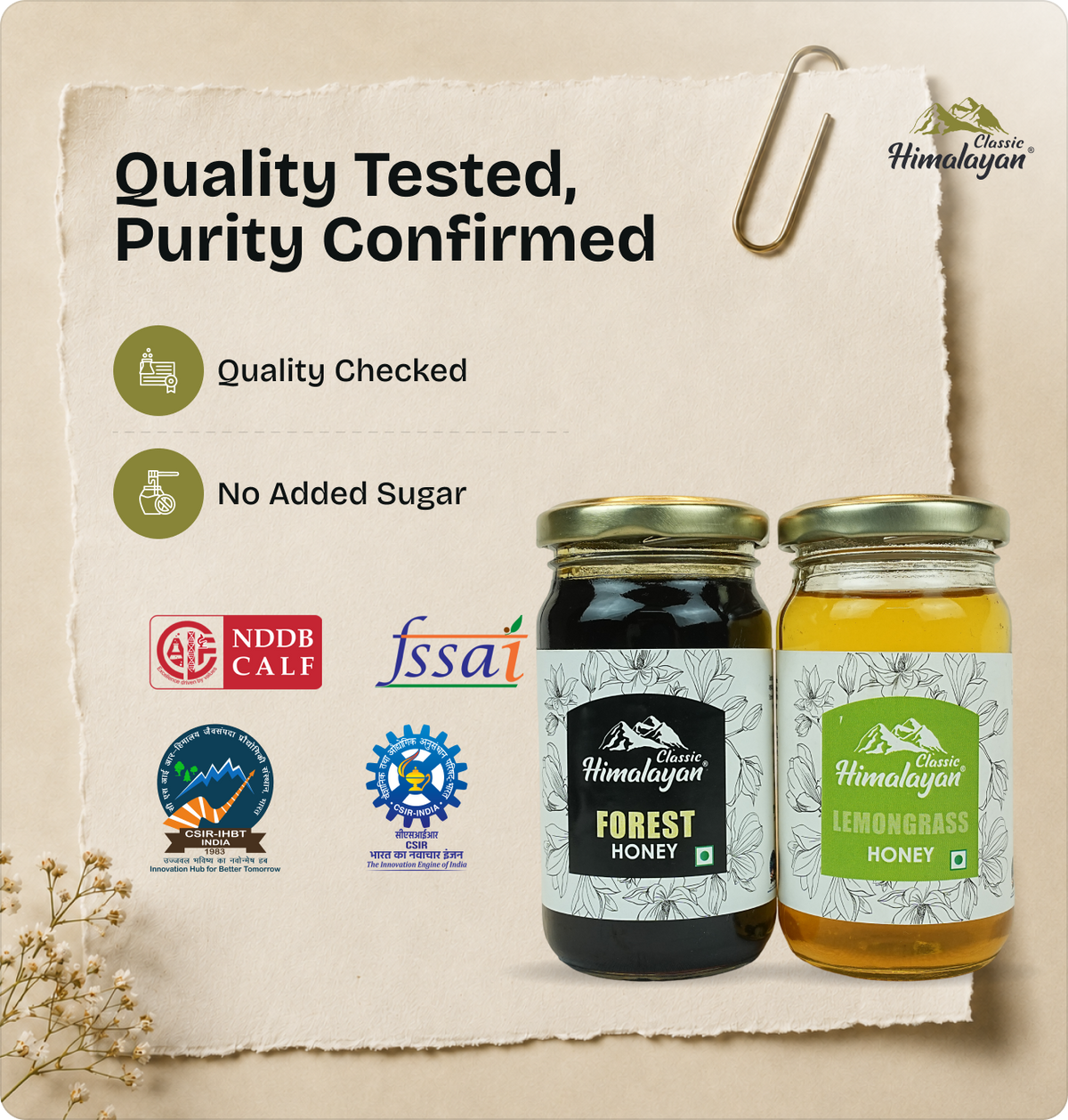 quality checked for 
Bold & Bright Duo