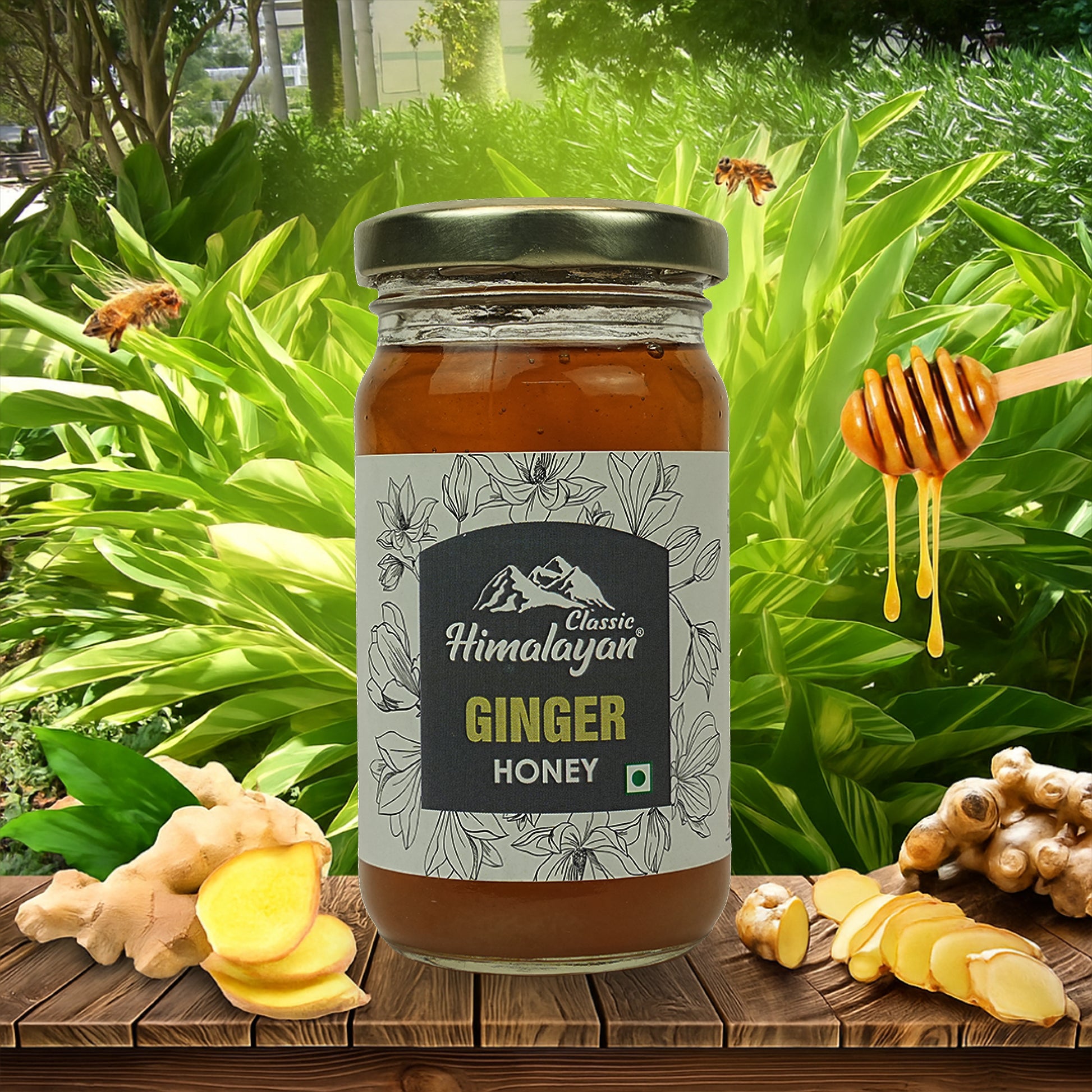 Ginger Honey for Immunity – Raw Himalayan Honey