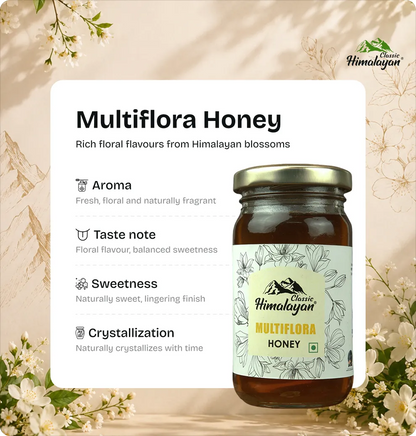 multiflora honey features
