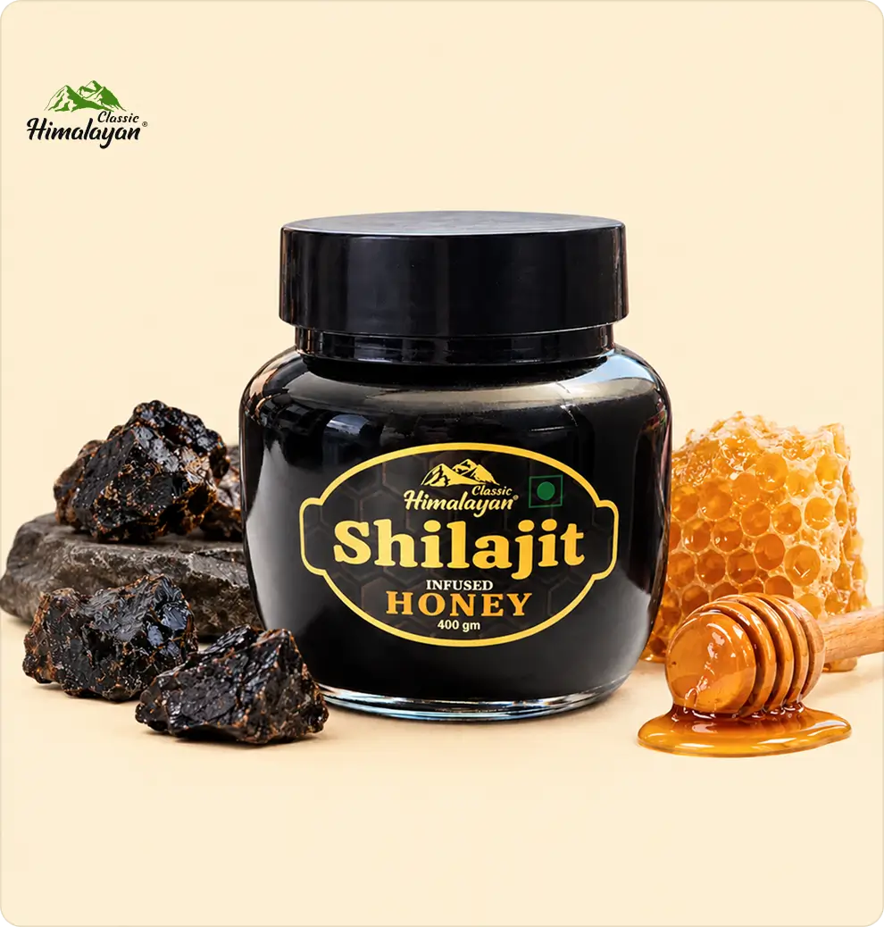 Himalayan Shilajit Infused Honey 