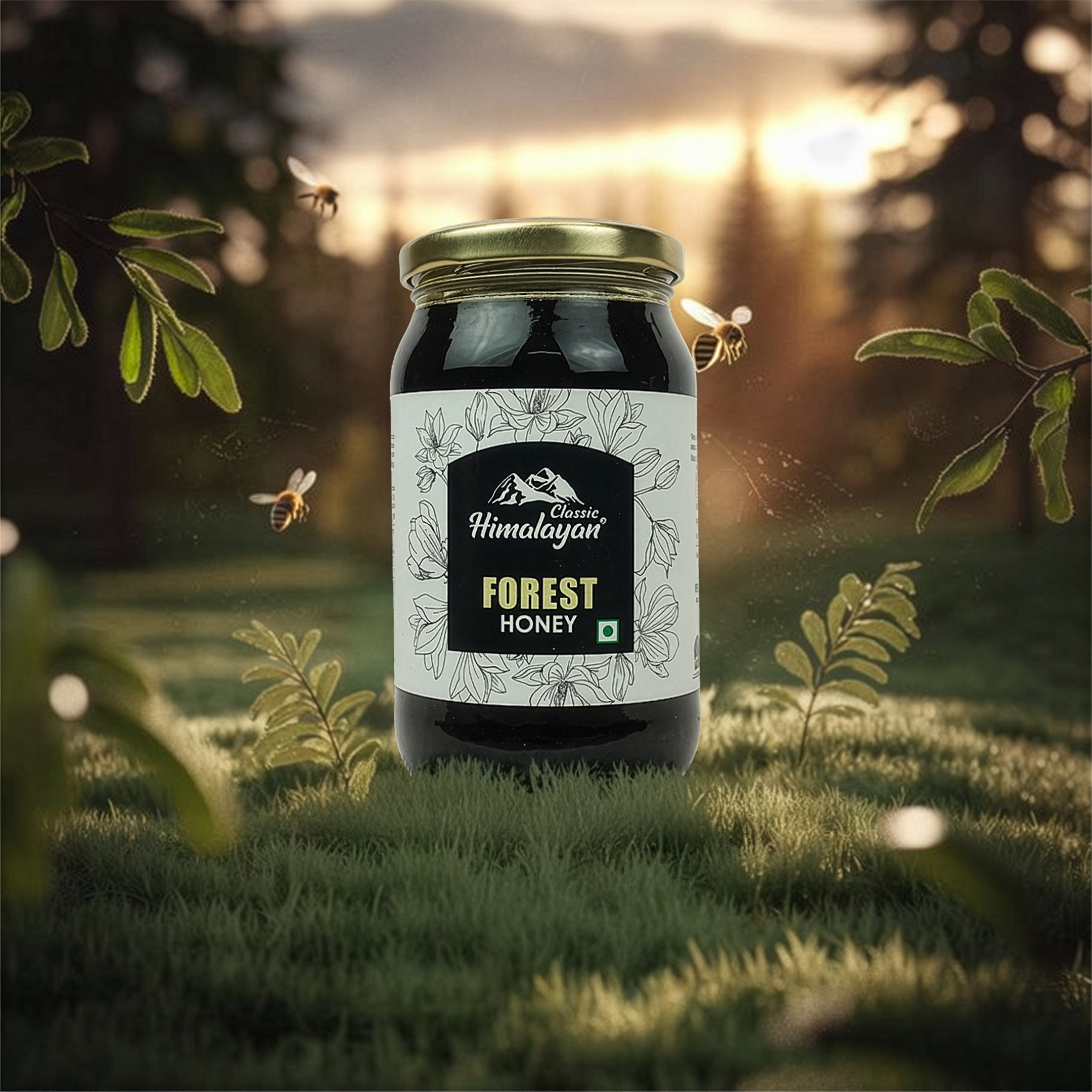 Pure Raw Black Forest Honey from Himalayan Forests