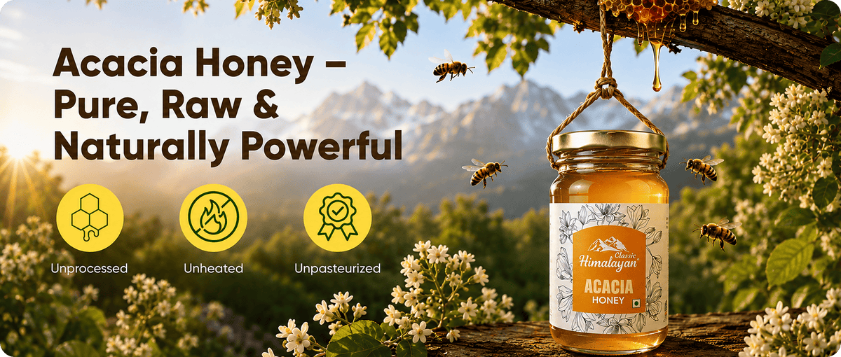 Himalayan acacia honey benefits