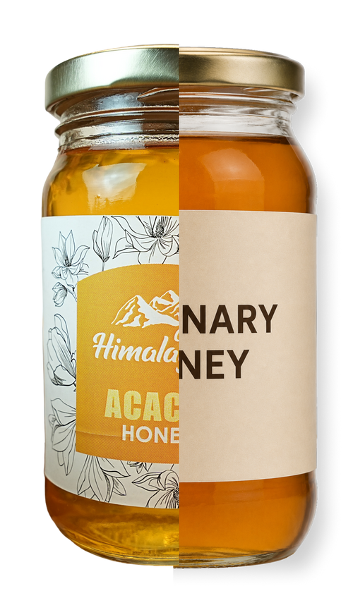 Himalayan acacia honey jar