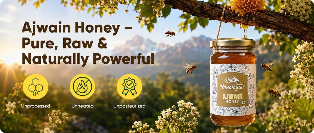 Humsafar Ayurvedic ajwain honey 