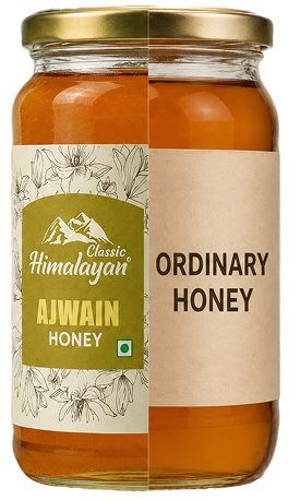 Ajwain honey vs ordinary honey