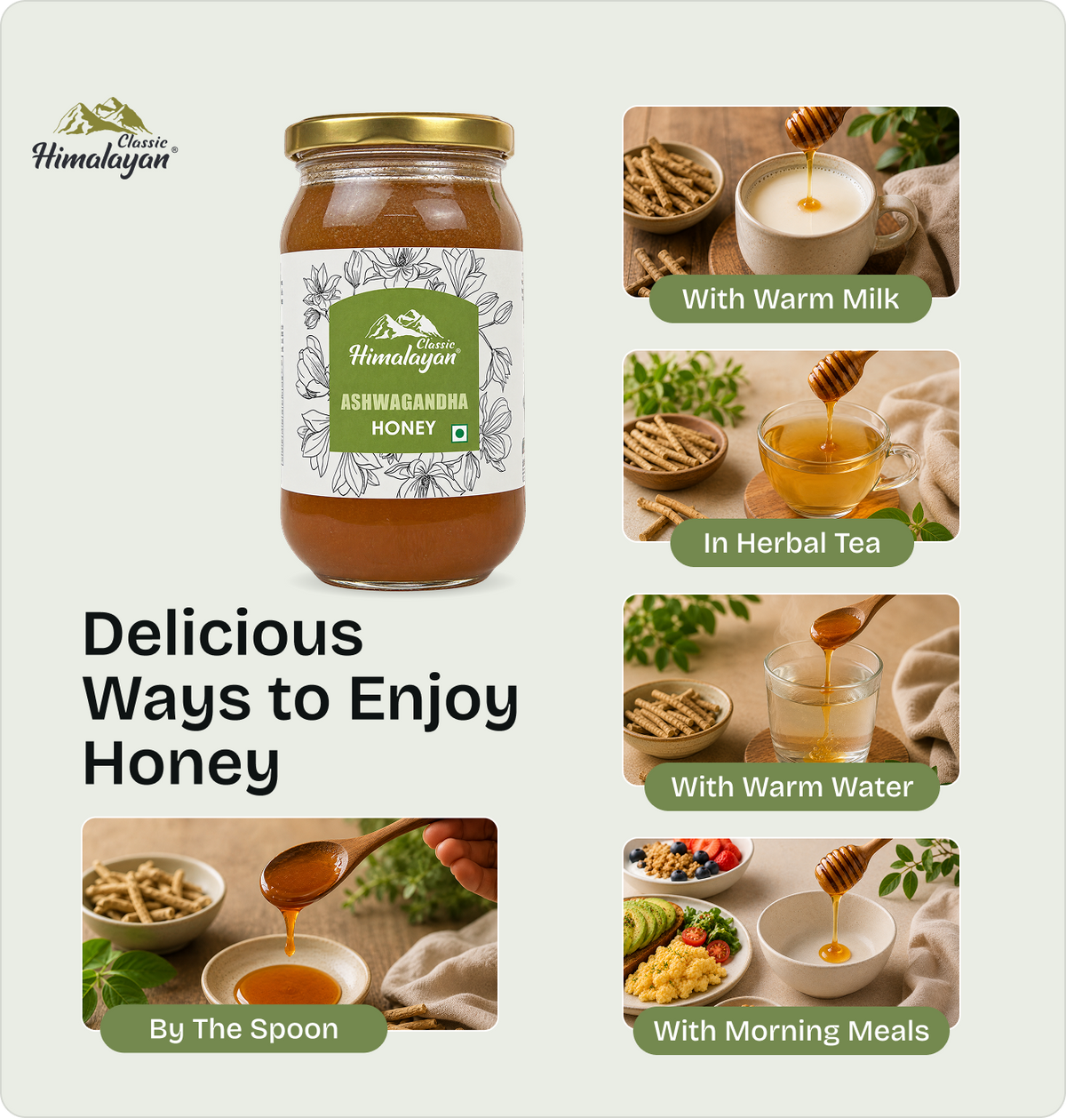 Himalayan Ashwagandha Honey ways to enjoy 