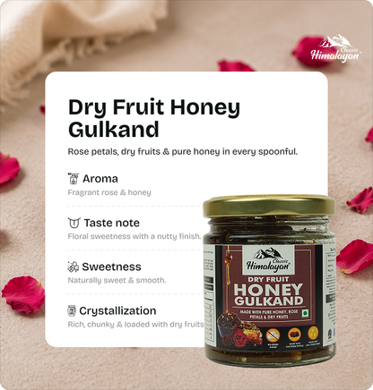 Classic Himalayan Dry Fruit Gulkand product information card