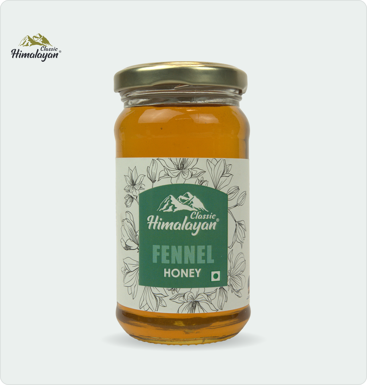 Classic Himalayan Fennel Honey jar.