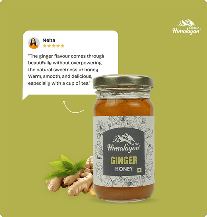 Classic Himalayan Ginger Honey with customer review