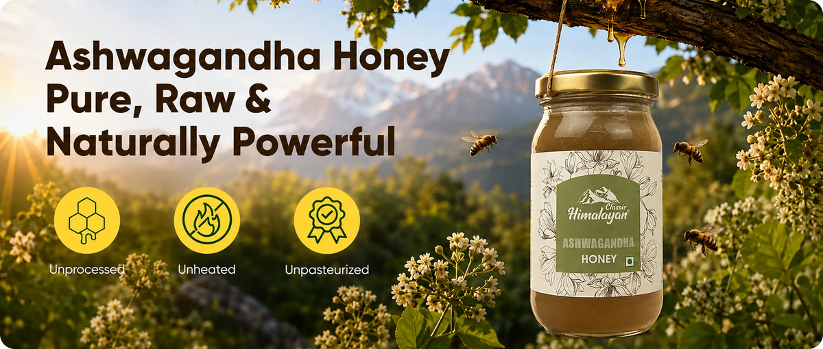 Himalayan ashwagandha honey feature