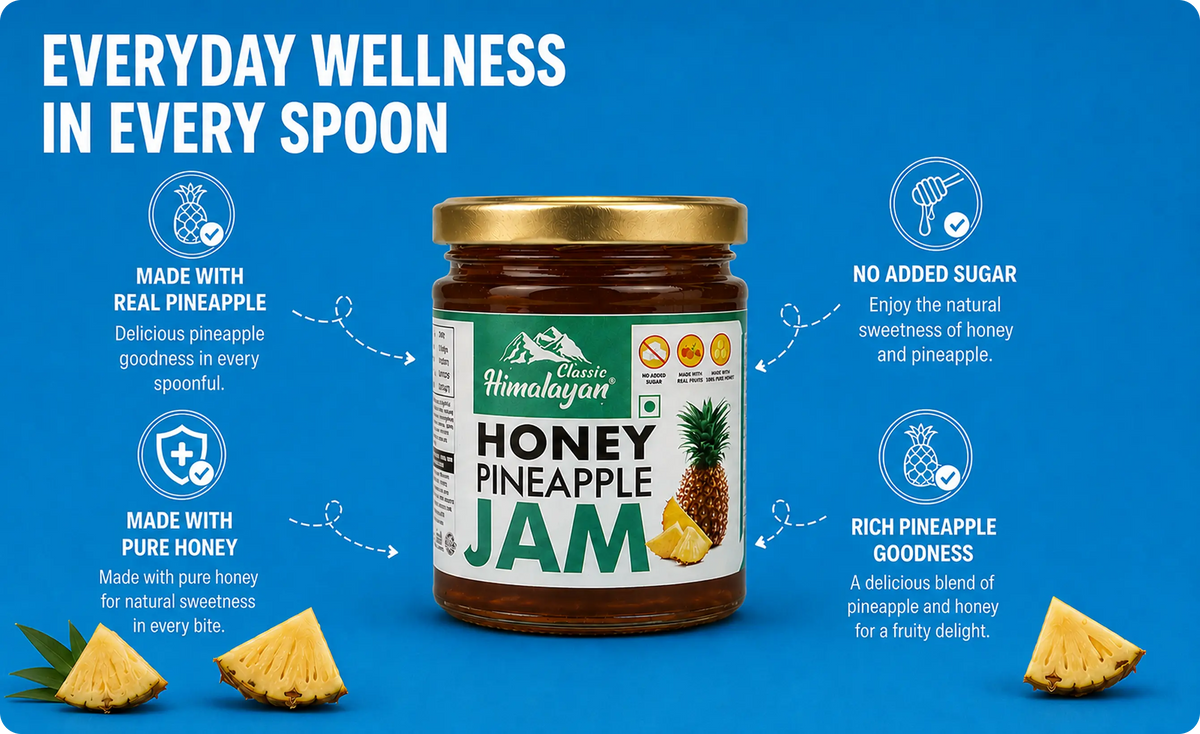 honey pineapple jam benefits