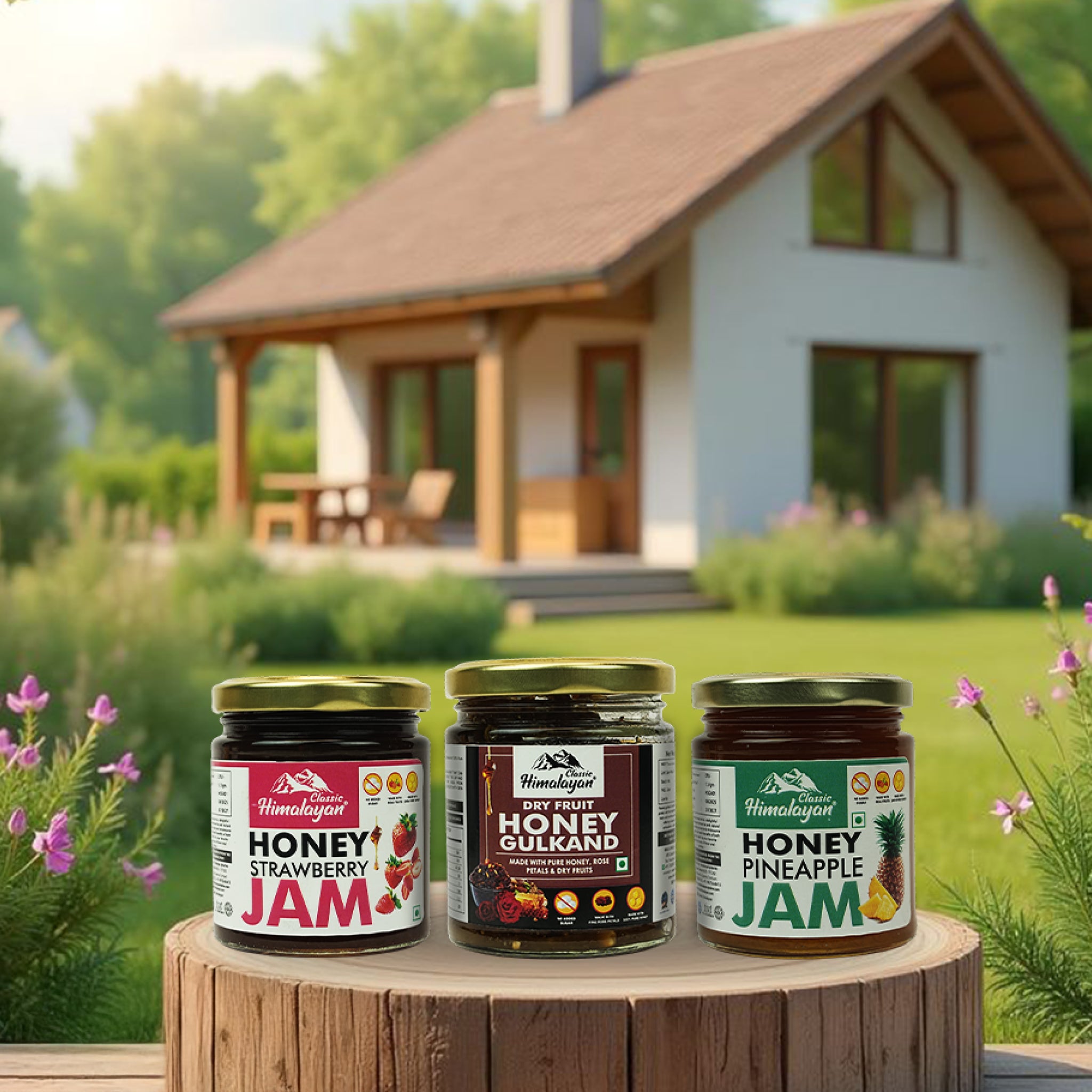 Honey Gulkand with DF, STRAWBERRY, PINEAPPLE