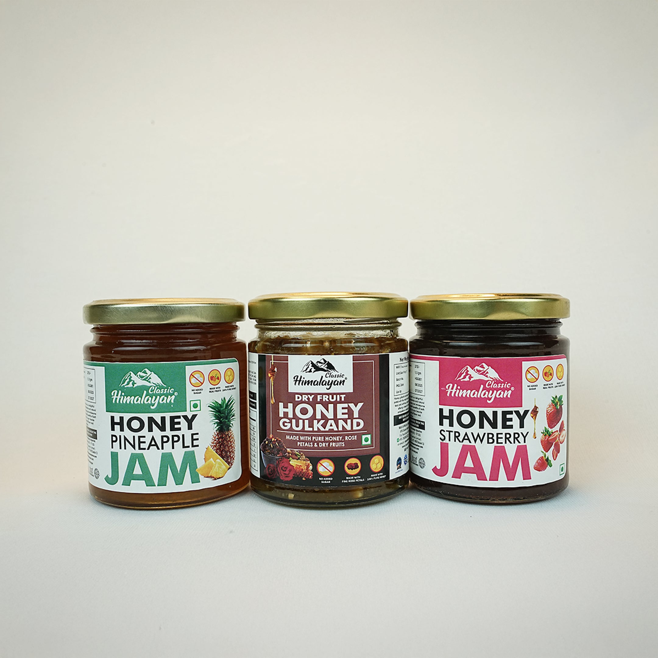 Honey Gulkand with DF, STRAWBERRY, PINEAPPLE