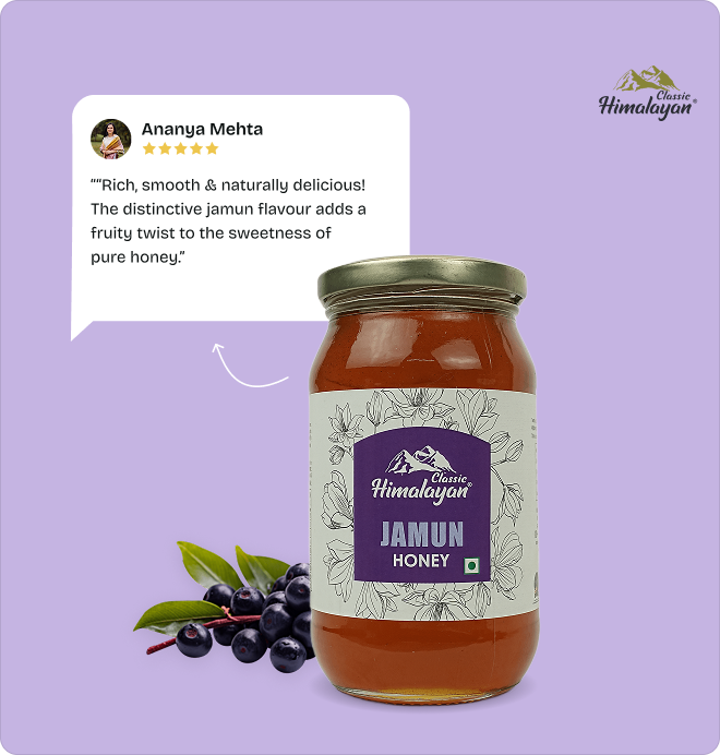 Himalayan Jamun Honey with customer review.