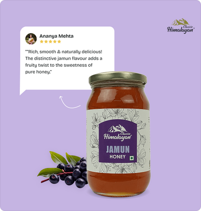 Himalayan Jamun Honey with customer review.