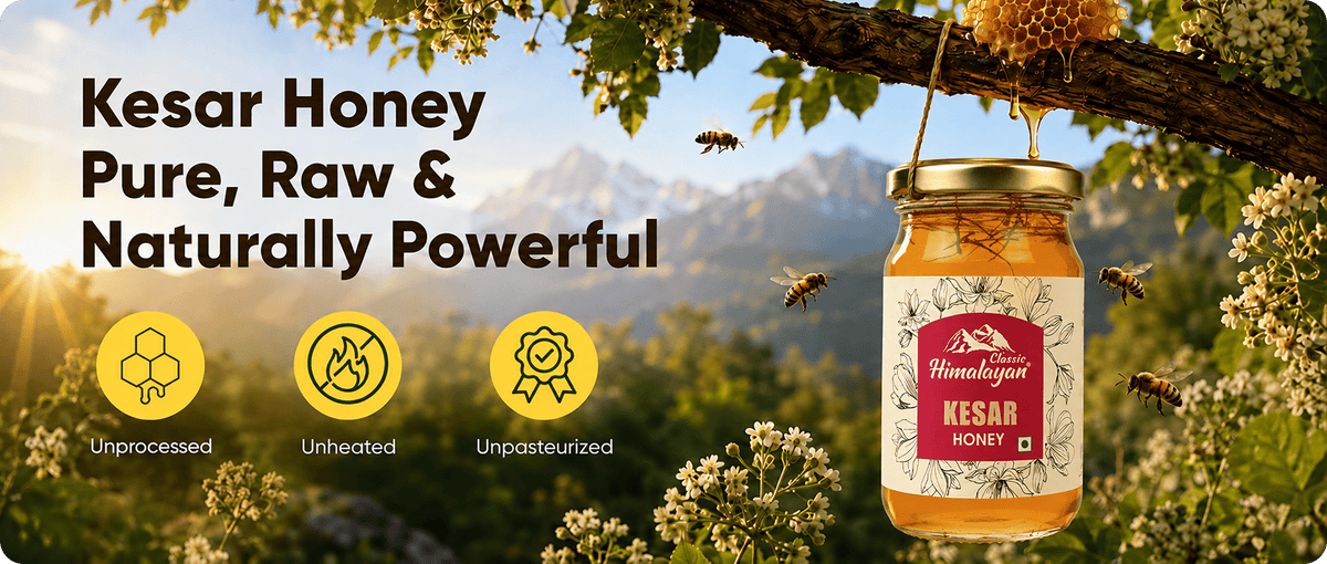 Kesar Honey Banner