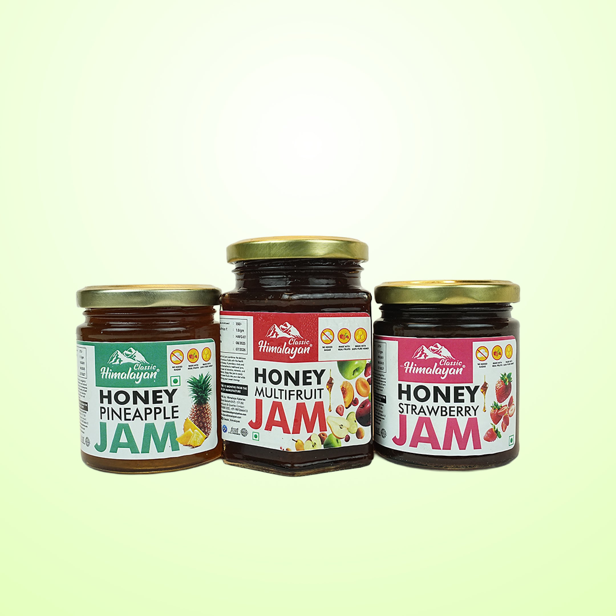 Mix,pineapple, strawberry