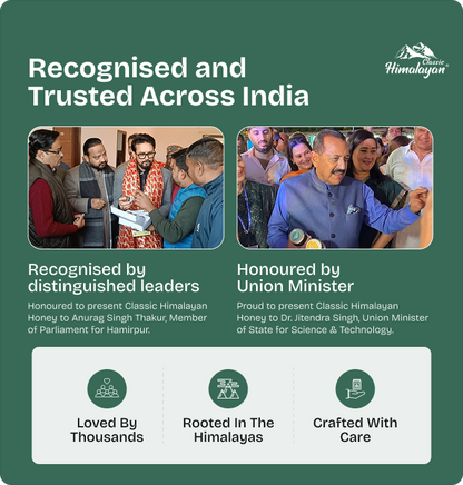 Classic Himalayan Pineapple Jam recognition and trust graphic